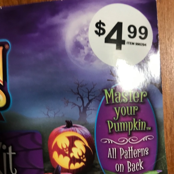 Halloween Pumpkin Masters Pumpkin Carving Kits for New with tag - Picture 3 of 13